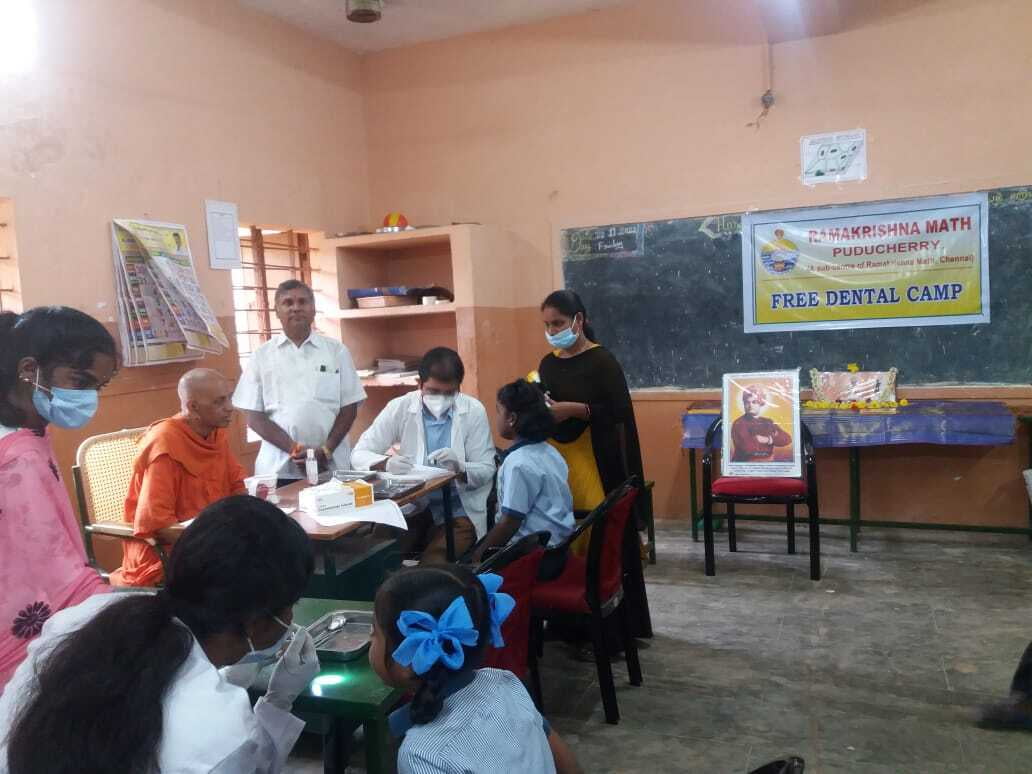 Free Dental Camp in Sandaipukkuppam